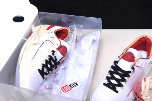 Boostmaster lin White Low Jordan Retro Off-White 2 SP DJ4375-106 Red 0507